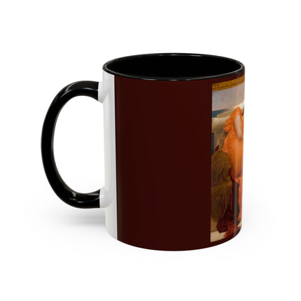 Flaming June by Frederic Leighton Colorful Mugs (11oz, 15oz)