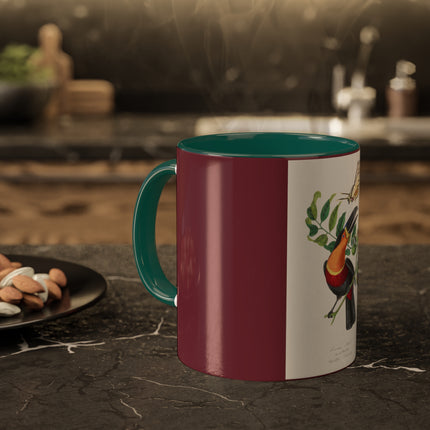 Channel Billed Toucan by Paul Gervais Colorful Mugs, 11oz