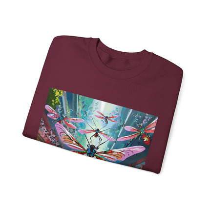 Neon Swarm Unisex Heavy Blend™ Crewneck Sweatshirt