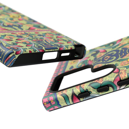 Colorful Flower Pattern by Owen Jones Phone Cases