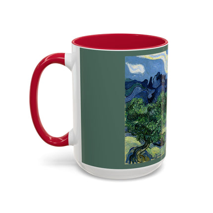 Olive Trees by Vincent Van Gogh Colorful Mugs (11oz, 15oz)