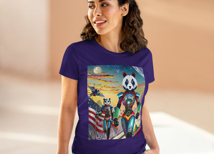 Cyber Punk Robots Cotton Tee