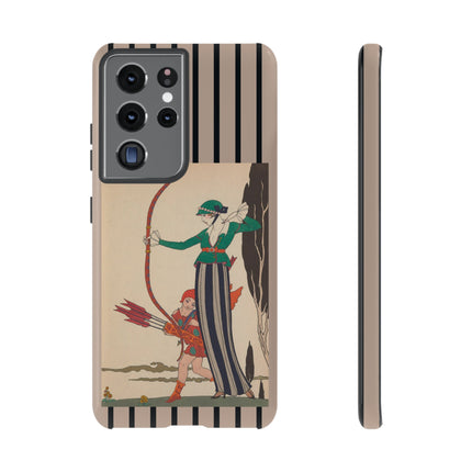 L'Arc Rouge by George Barbier Phone Cases