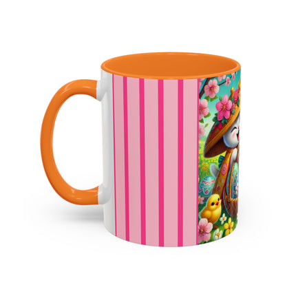 Geisha Kitten’s Easter Delight Colorful Mugs (11oz, 15oz)