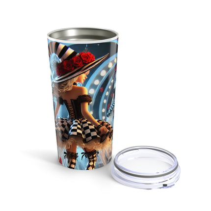 Halloween Witch Through the Mirror Tumbler 20oz