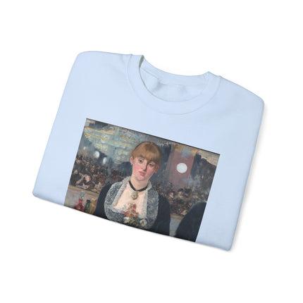 A Bar at the Folies-Bergère by Edouard Manet Heavy Blend™ Crewneck Sweatshirt