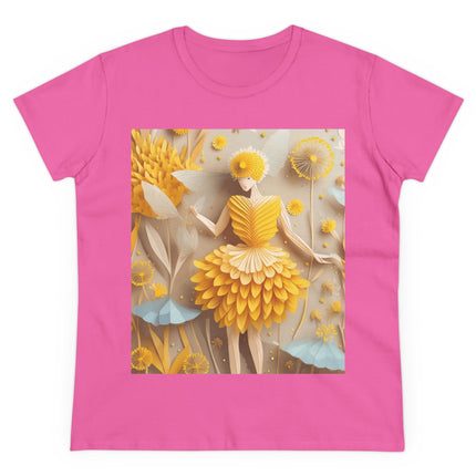 Dandelion Fairy Women's Midweight Cotton Tee