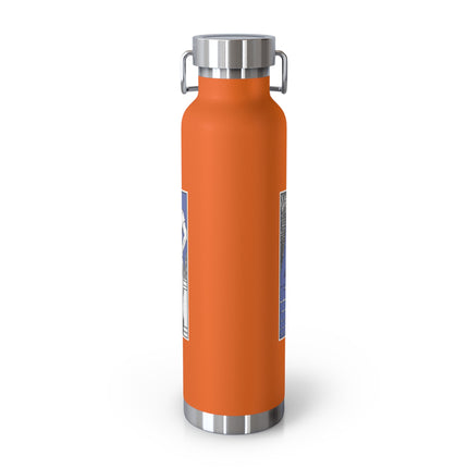 Coastal Elegance Copper Vacuum Insulated Bottle, 22oz