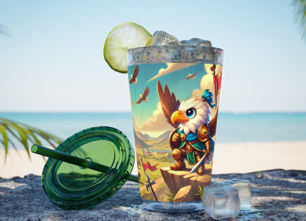 Watchful Guardian Sunsplash Tumbler with Straw, 16oz