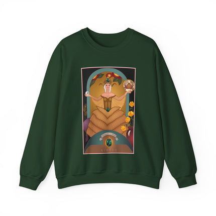 June & Pearl, Alexandrite (from the Gem Series) by Sofia Chiostri Heavy Blend™ Crewneck Sweatshirt