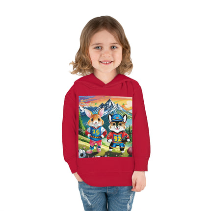 Animal Athletes Toddler Pullover Fleece Hoodie