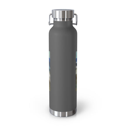 The Wave by Karl Hagemeister Copper Vacuum Insulated Bottle, 22oz