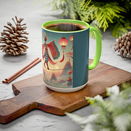 The Lantern Walker Colorful Mugs (11oz, 15oz)