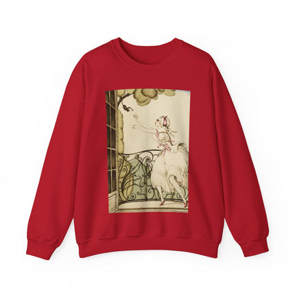 Sur talons rouges (On Red Heels) pl 02 by Gerda Wegener Heavy Blend™ Crewneck Sweatshirt