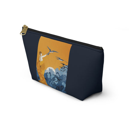 Falcon Mistress Cosmetic Bag – Art Deco Power & Golden Freedom