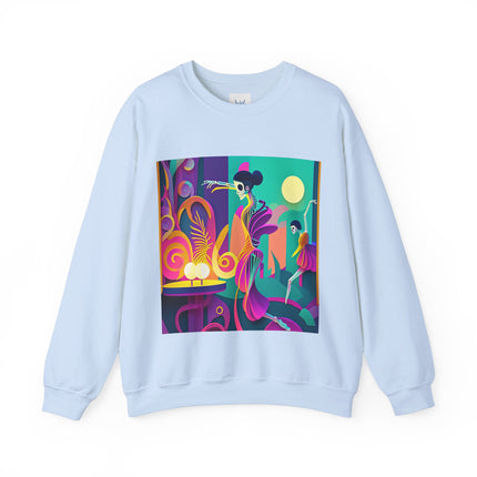 Dance of the Skeleton Ballerinas Unisex Heavy Blend™ Crewneck Sweatshirt