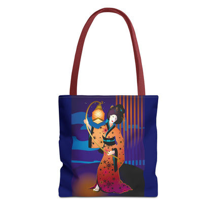 The Enchanting Geisha Tote Bag (AOP)