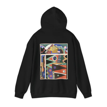 Collection decors et couleurs Pl.03 by Georges Valmier Heavy Blend™ Hooded Sweatshirt