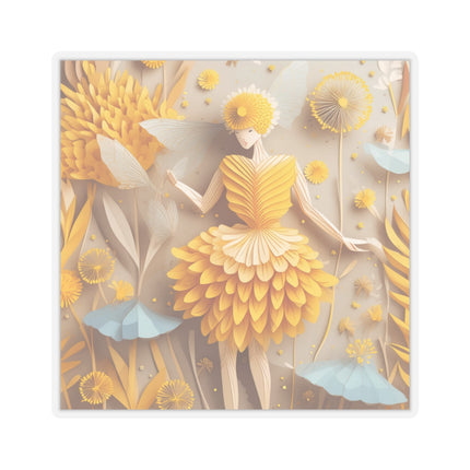 Dandelion Fairy Kiss-Cut Stickers (4 Sizes)