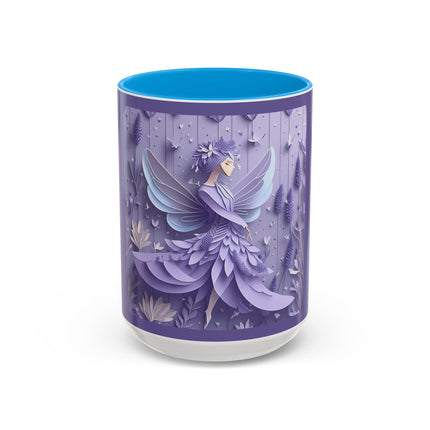 Lavender Fairy Colorful Mugs (11oz, 15oz)