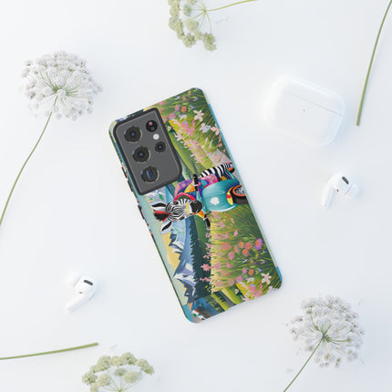 Stripes on Wheels Phone Cases
