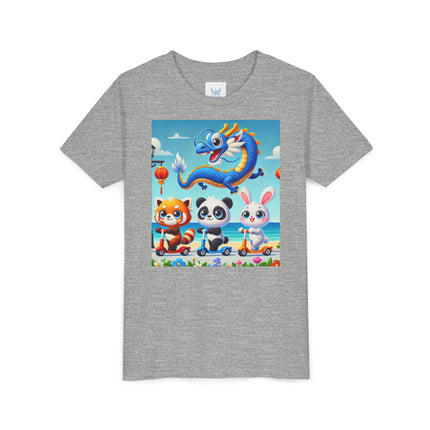 Seaside Scooter Friends Youth Short Sleeve Tee