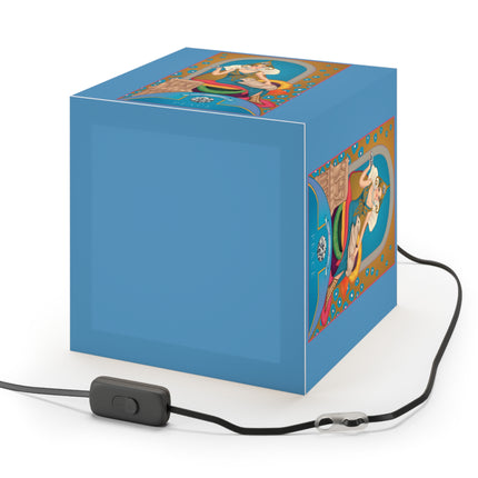 April & Diamond Zodiac Light Cube Lamp