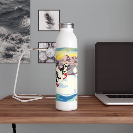 Snowball Shenanigans Slim Water Bottle