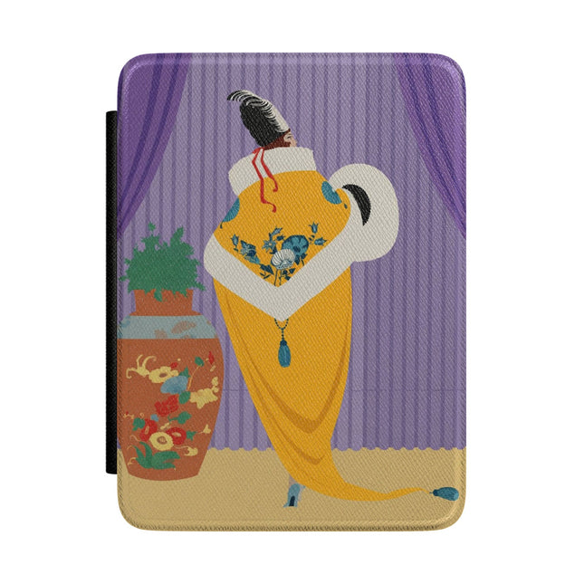 Golden Robe Kindle Case – Elegant Drama & Timeless Sophistication