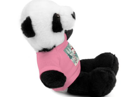 Candy Cane Timekeeper Bunny Stuffed Animals with Tee