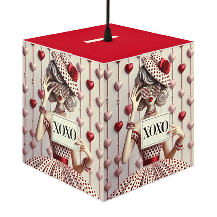 Fashionably Yours, XOXO Light Cube Lamp