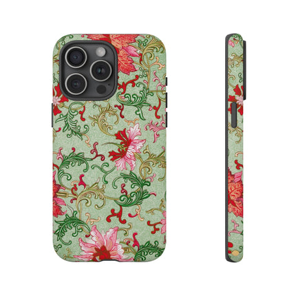 Flower Illustration by Owen Jones Phone Cases