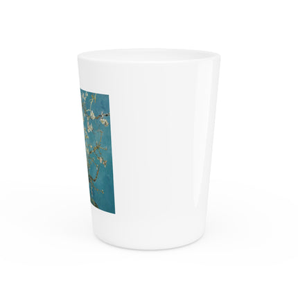 Almond Blossom by Vincent van Gogh Ceramic Shot Glass