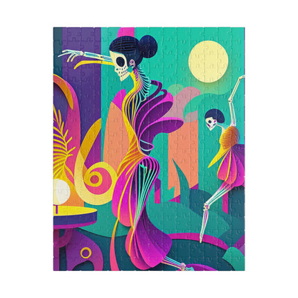 Dance of the Skeleton Ballerinas Puzzle (110, 252, 520, 1014-piece)