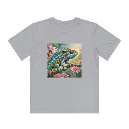 Camouflage Chameleon Youth Competitor Tee