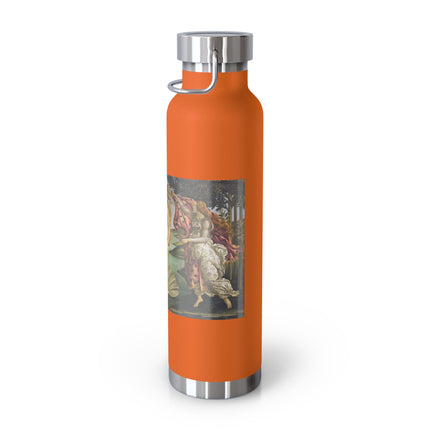 Birth of Venus by Sandro Botticelli Copper Vacuum Insulated Bottle, 22oz