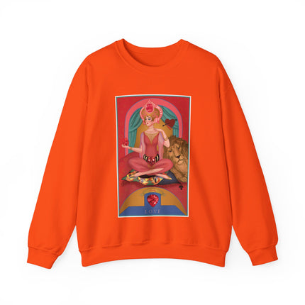 July & Ruby (from the Gem Series) by Sofia Chiostri Heavy Blend™ Crewneck Sweatshirt
