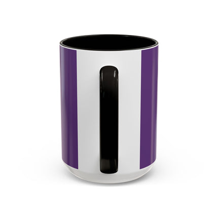 🎁✨ The Lavender Christmas Masquerade Colorful Mug – Art Deco Holiday Fantasy