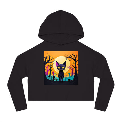 Phantom Parade Women’s Cropped Hooded Sweatshirt