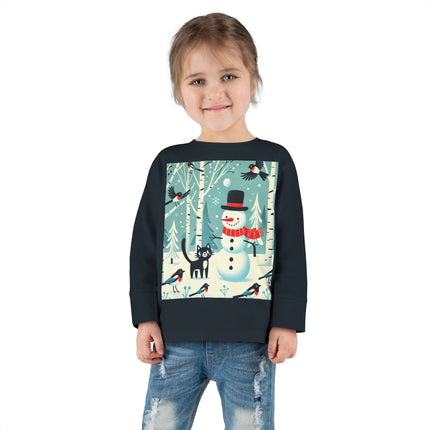 Frosty Forest Friends Toddler Long Sleeve Tee
