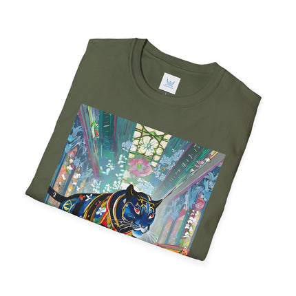 Cyber Panther's Hunt Softstyle T-Shirt