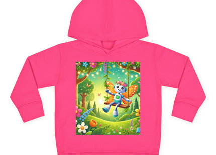Robot Fairy Toddler Pullover Fleece Hoodie