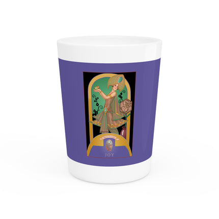 October & Opal, Tourmaline (from the Gem Series) by Sofia Chiostri Ceramic Shot Glass