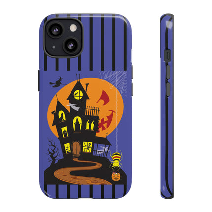 Halloween Night at the Haunted House Phone Cases