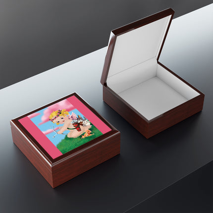 Cupid's Aim Jewelry Box