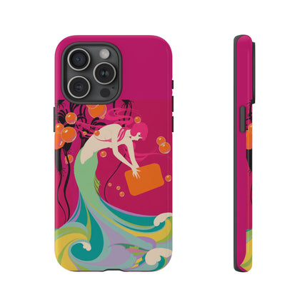 Mermaid Dive Phone Case – Vibrant Waves & Playful Elegance