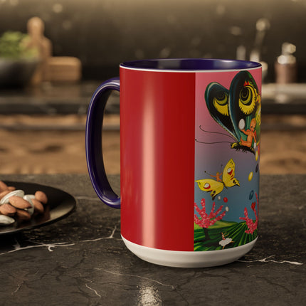 Flight Of Easter Delight Colorful Mugs (11oz, 15oz)