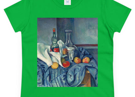The Peppermint Bottle by Paul Cézanne Women's Midweight Cotton Tee