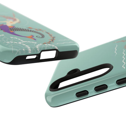 Mermaid on Seahorse Phone Case – Mythic Ocean Grace