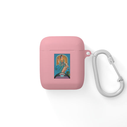 March & Aquamarine AirPods Case — Gem Series by Sofia Chiostri